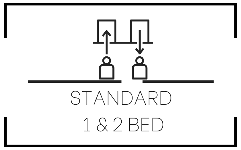 Check Outs or Updates | Standard 1 & 2 Bed